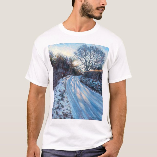 Camiseta Luz del invierno (Anverso)