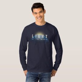 Camiseta Luz del mundo | Hombres Manga larga