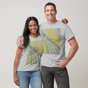Camiseta Luz del mundo Juan 8:12 Versículo bíblico soleado 