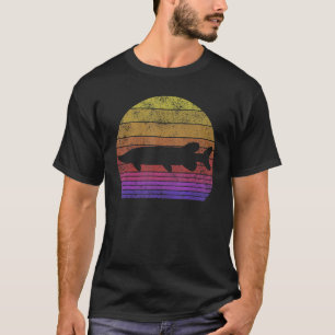 Camiseta Luz del norte lucio pesca retro esquema pescador