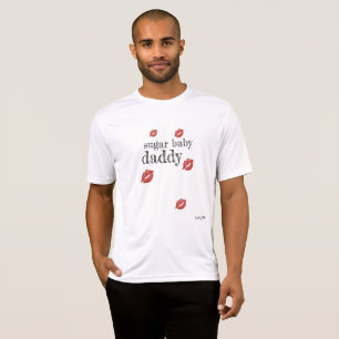 Camiseta LUZ del papá T del bebé del azúcar