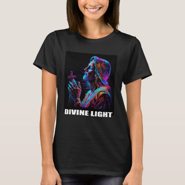 Camiseta Luz divina de Jesucristo (Anverso)