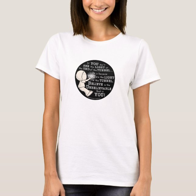 Camiseta Luz en el túnel (Anverso)