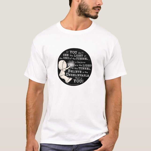 Camiseta Luz en el túnel (Anverso)