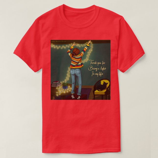Camiseta Luz En Mi Vida (Diseño del anverso)