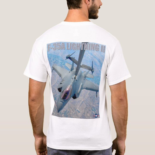 CAMISETA LUZ F-35A II (Reverso)