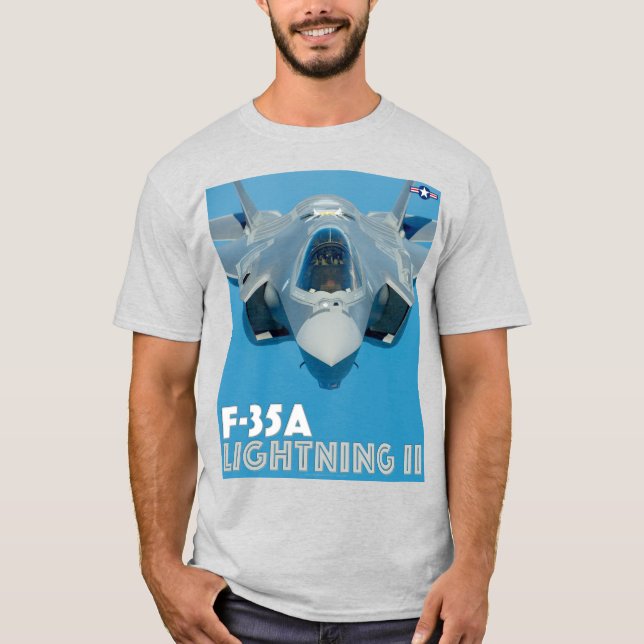 CAMISETA LUZ F-35A II (Anverso)