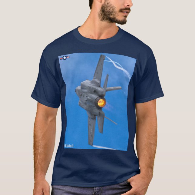 CAMISETA LUZ F-35A II (Anverso)