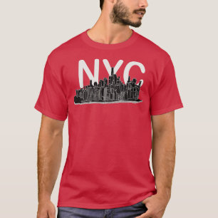 Camiseta Luz Nueva York de Manhattan