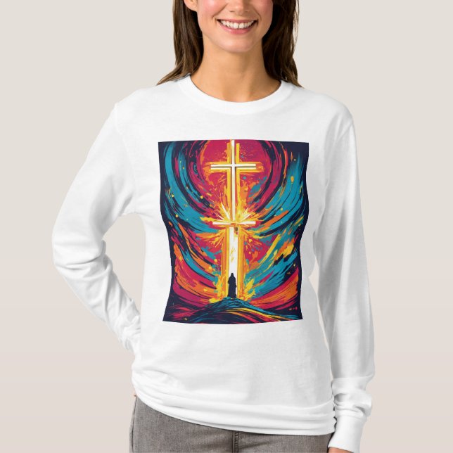 Camiseta "Luz sagrada" (Anverso)