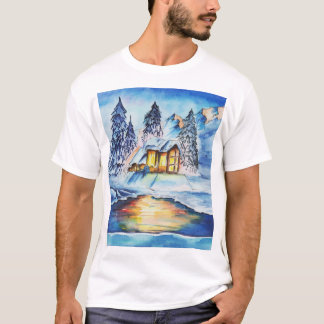 Camiseta luz solar sumergida