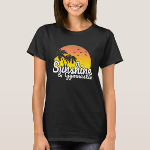 Camiseta Luz solar y acrobacias gimnásticas para motivación