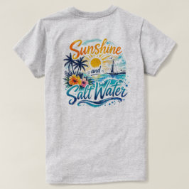 Camiseta Luz solar y agua salada