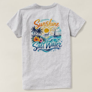 Camiseta Luz solar y agua salada