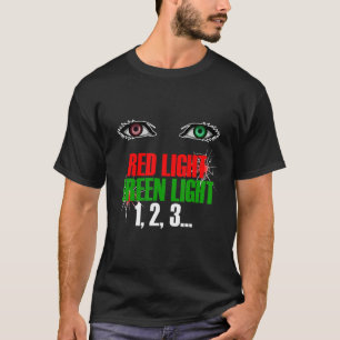 Camiseta Luz verde roja 1 2 3