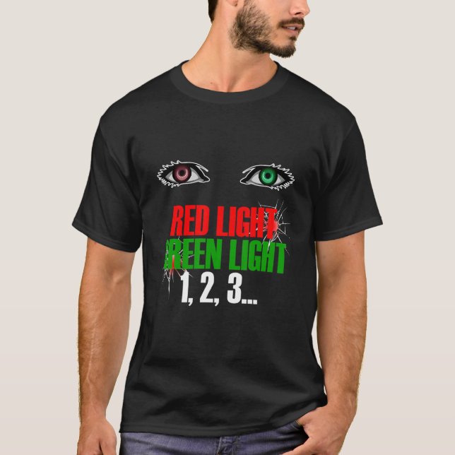 Camiseta Luz verde roja 1 2 3 (Anverso)