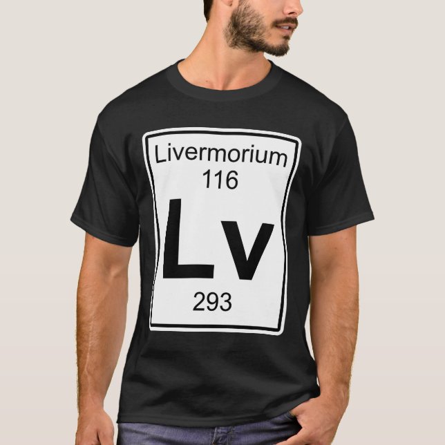 Camiseta Lv - Livermorium (Anverso)