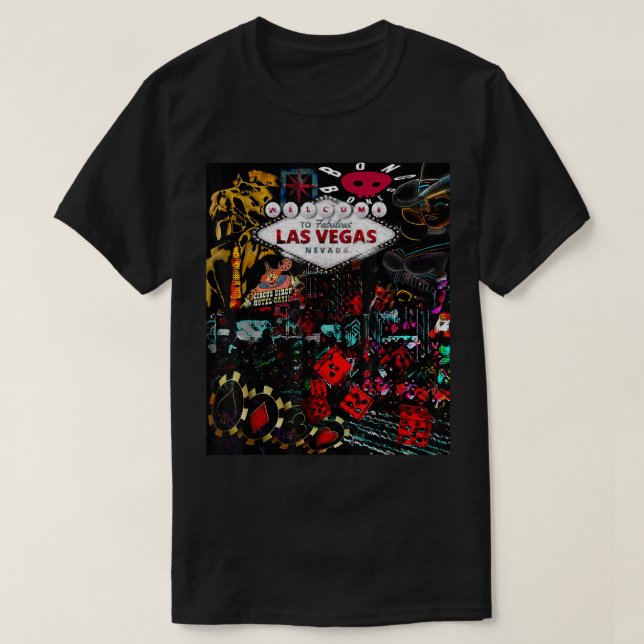 Camiseta LV Nightlife Distressed Design Bong Bones Apparel  (Diseño del anverso)