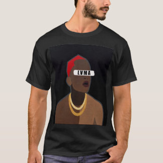 Camiseta Lvma gráfica de streetwear