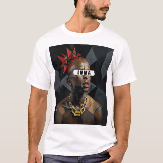 Camiseta Lvma gráfica de streetwear