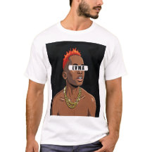 Camiseta Lvma gráfica de streetwear
