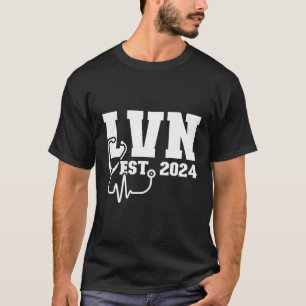 Camiseta Lvn Est 2024 Lvn Enfermero De La Escuela Para Vivi