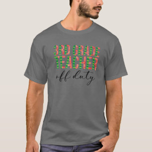Camiseta Lw5 Watermelon Maestra De 3er Grado Sin Deber El D