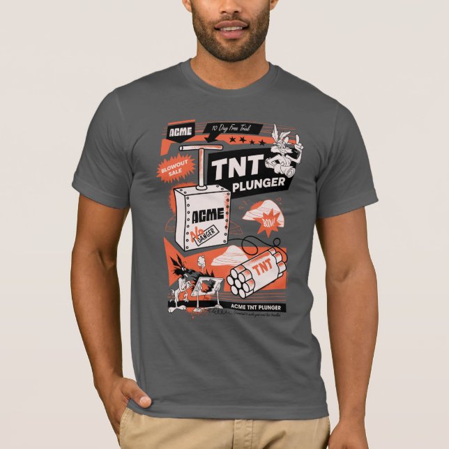 Camiseta LWILE E. COYOTE™ | ACME TNT Dynamite Plunger (Anverso)