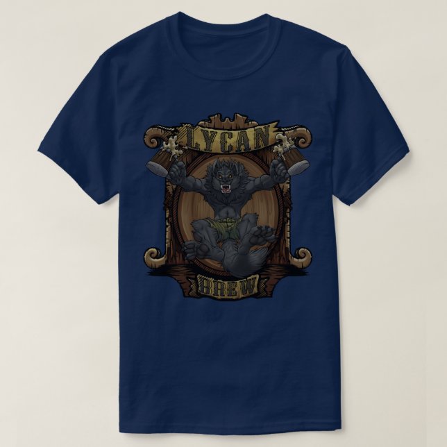 Camiseta Lycan Brew (Diseño del anverso)