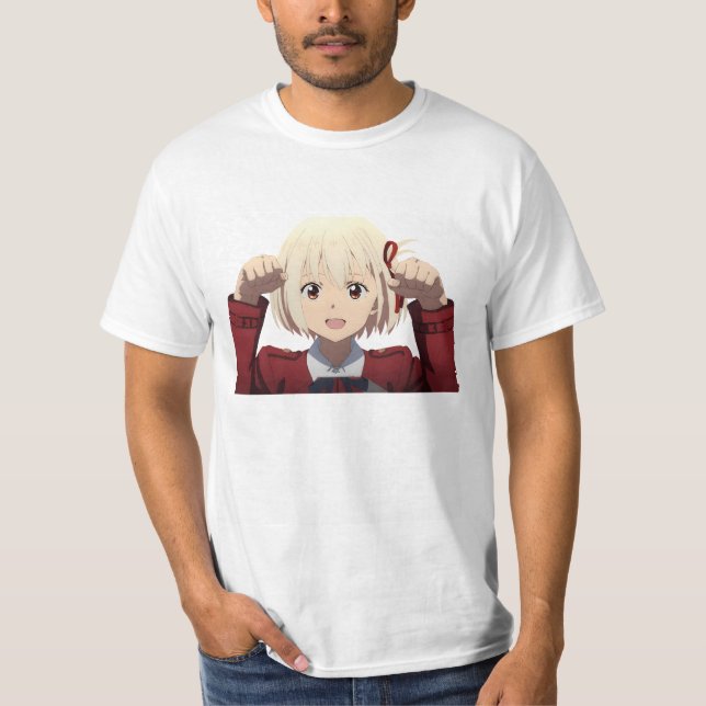 Camiseta Lycoris recoil Movie Xmas (Anverso)