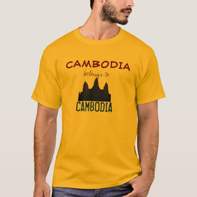 Camiseta LYDA--Camboya pertenece a Camboya (Anverso)