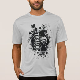 Camiseta LYFL 04 | Logo de Black Grunge Lassen para hombres