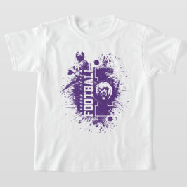 Camiseta LYFL 05 | Logotipo Kids Purple Grunge Lassen