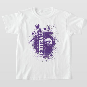 Camiseta LYFL 05 Logotipo Kids Purple Grunge Lassen