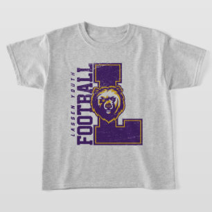 Camiseta LYFL 06   Logo Kids Purple Lassen
