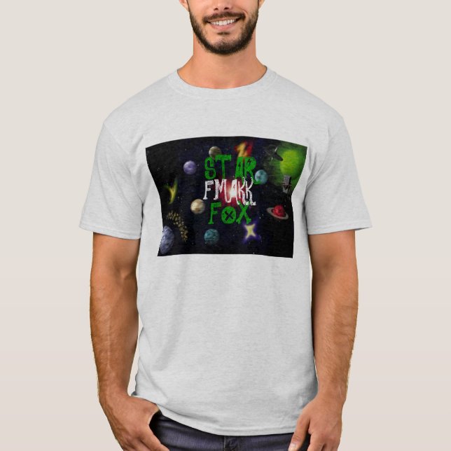 Camiseta lylat, ZORRO de la ESTRELLA, FMAKK (Anverso)