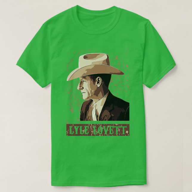 Camiseta Lyle Lovett (Diseño del anverso)