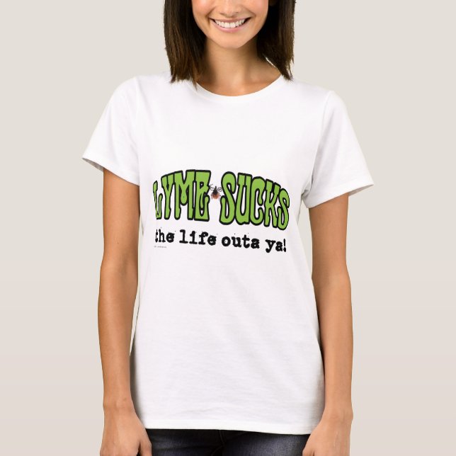 Camiseta Lyme chupa (Anverso)