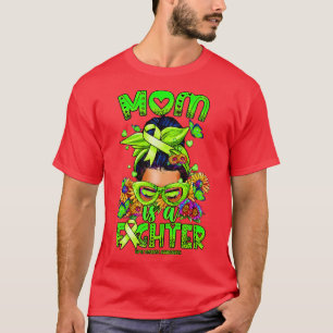 Camiseta Lyme Disease Awareness Mom fighter bun