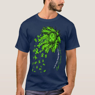 Camiseta Lyme Disease Awareness sunflower nadie lucha tambi