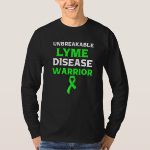 Camiseta Lyme Enfermedad Superviviente Warrior Awareness Pr