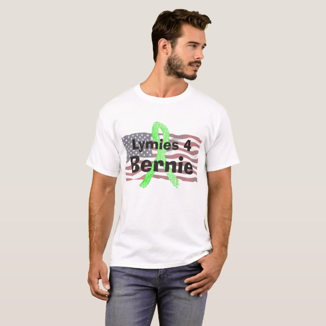 Camiseta Lymies 4 Bernie Sanders (Anverso completo)