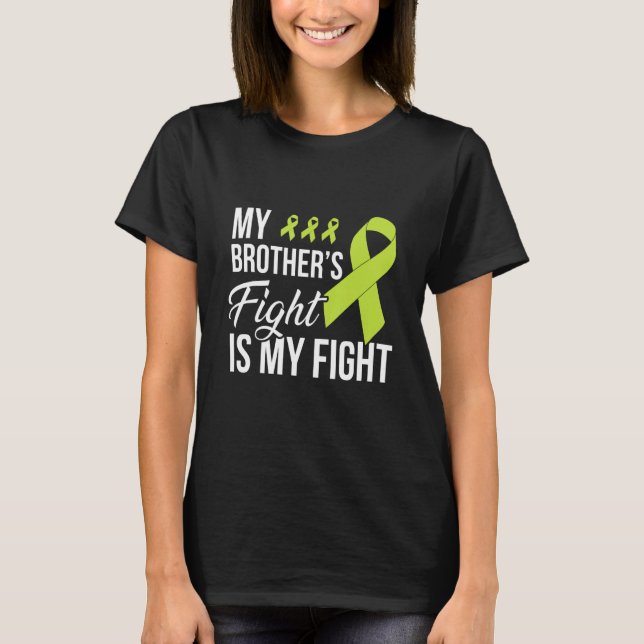 Camiseta Lymphoma  My Brother's Fight (Anverso)