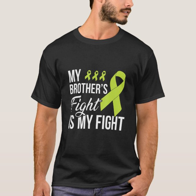 Camiseta Lymphoma  My Brother's Fight (Anverso)