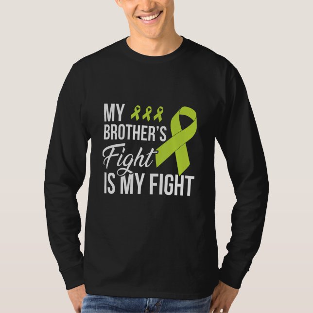 Camiseta Lymphoma  My Brother's Fight (Anverso)