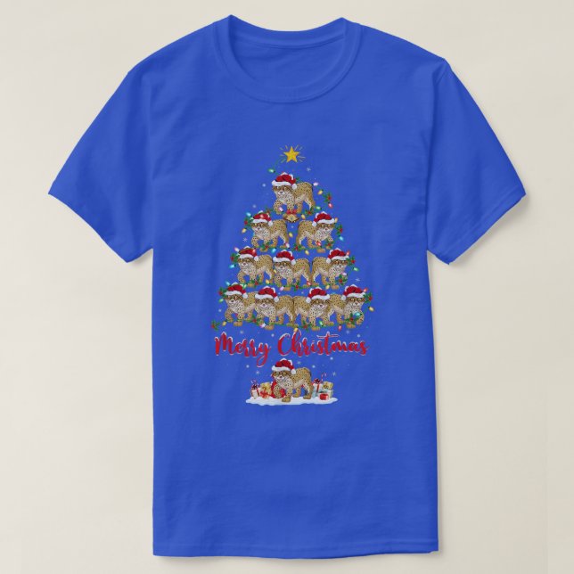 Camiseta Lyn Animal Lover coincide con el árbol de Navidad  (Diseño del anverso)