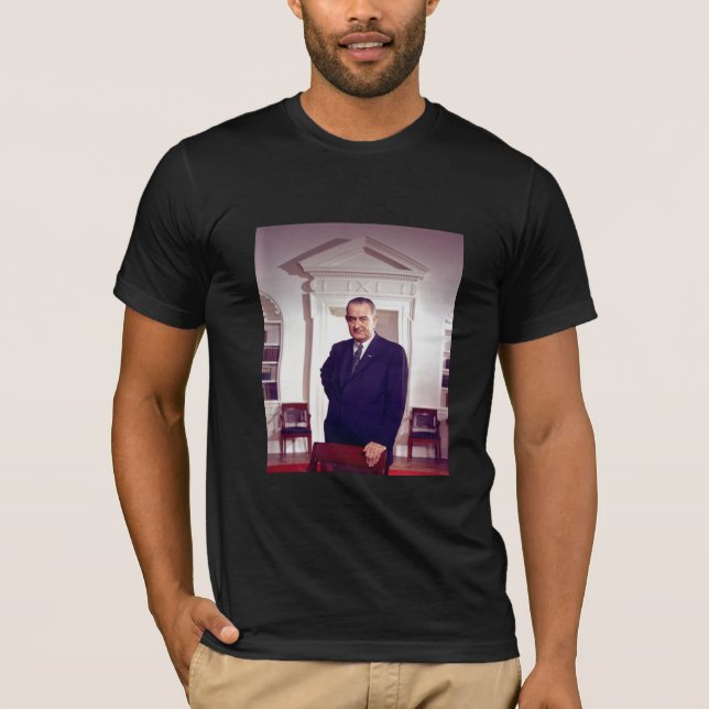 Camiseta Lyndon B Johnson (Anverso)