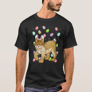 Camiseta Lynx Bunny Easter Egg Funny Lynx Easter Sunday