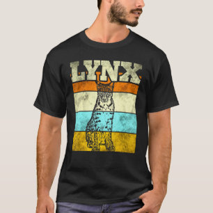 Camiseta Lynx Cat Animal Colorful