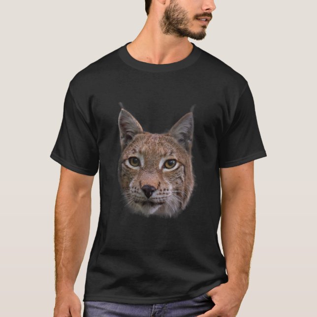Camiseta Lynx design lynxes regalo de gatos salvajes (Anverso)